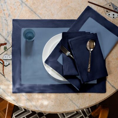 Frette Artistry Ajour Set da tavola Acquamarina/Blue Taglia Unica Frette Artistry Ajour Set da tavola Acquamarina/Blue Taglia Unica