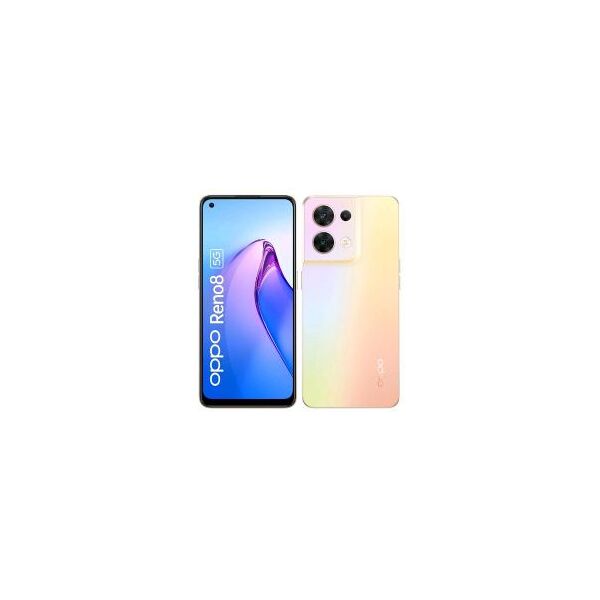 oppo reno 8 5g dual sim 6.4 octa core 256gb ram 8gb 5g tim shimmer gold