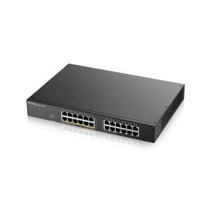 Zyxel Switch 24-Port Gigabit Ethernet 12-Port Poe+ 130w Smart Managed 0dba - Gs1900-24ep-Eu0101f