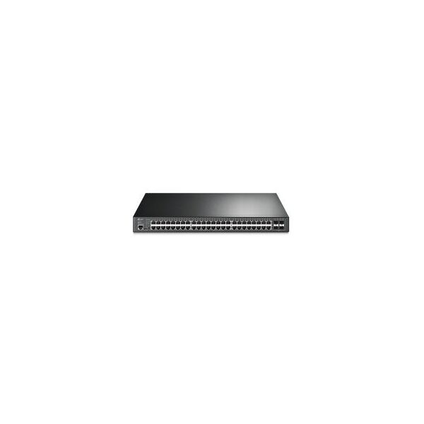 tp-link tl-sg3452p jetstream 52-port gigabit l2+ managed switch with 48-port poe+ - tl-sg3452p