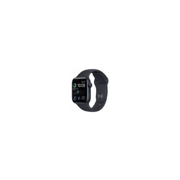 apple watch se gps 40mm mezzanotte cassa in alluminio con mezzanotte sport band - mnjt3ty/a