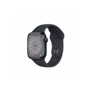 Apple Watch Series 8 Gps + Cellular 41mm Mezzanotte Cassa In Alluminio Con Mezzanotte Sport Band - Mnhv3ty/a