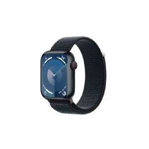 Apple Watch Seriesâ 9 Gps + Cellular 45mm Midnight Aluminium Case With Midnight Sport Loop - Mrmf3ql/a