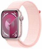 Apple Watch Series 9 Gps 45mm Pink Aluminium Case With Light Pink Sport Loop - Mr9j3ql/a