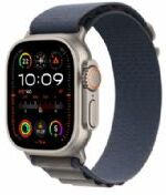 Apple Watch Ultra 2 Gps + Cellular, 49mm Titanium Case With Blue Alpine Loop - Large - Mreq3ty/a