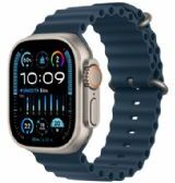 Apple Watch Ultra 2 Gps + Cellular, 49mm Titanium Case With Blue Ocean Band - Mreg3ty/a