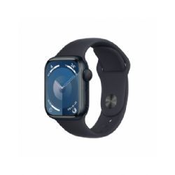 Apple Watch Series 9 Gps 41mm Midnight Aluminium Case With Midnight Sport Band - S/m - Mr8w3ql/a
