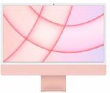 Imac 24" Retina 4.5k: Cpu Apple M1 Chip 8-Core / Gpu 8-Core / Ram 8gb / Hd 256gb / Ethernet / Touch Id - Rosa - Mgpm3t/a