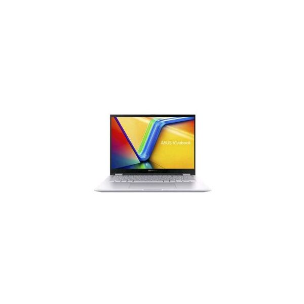 asus vivobook s 14 flip tp3402va-lz325w 14 wuxga touch screen i5-1335u 3.4ghz ram 8gb-ssd 512gb nvme-wi-fi 6e-win 11 home argento (90nb10w2-m00cd0)