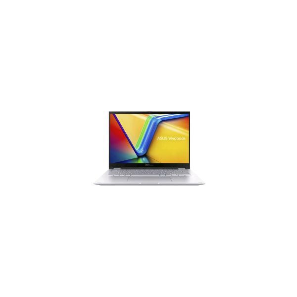 asus vivobook s 14 flip tp3402va-lz326w 14 wuxga touch screen i3-1315u 3.3ghz ram 8gb-ssd 512gb nvme-wi-fi 6e-win 11 home argento (90nb10w2-m00ce0)