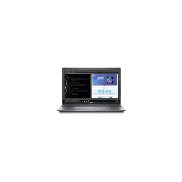 dell precision 3580 workstation mobile 15.6 i7-1360p 3.7ghz ram 16gb-ssd 512gb nvme-nvidia rtx a500 4gb-wi-fi 6e-win 11 prof grigio (4h8kf)