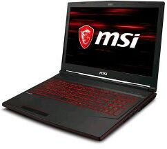 MSI Gaming Gl63 8rd-618it 15.6" I5-8300h 2.3ghz Ram 8gb-Hdd 1.000gb + Ssd 128gb-Nvidia Geforce Gtx 1050 Ti- Win 10 Home Italia Nero (9s7-16p612-618)