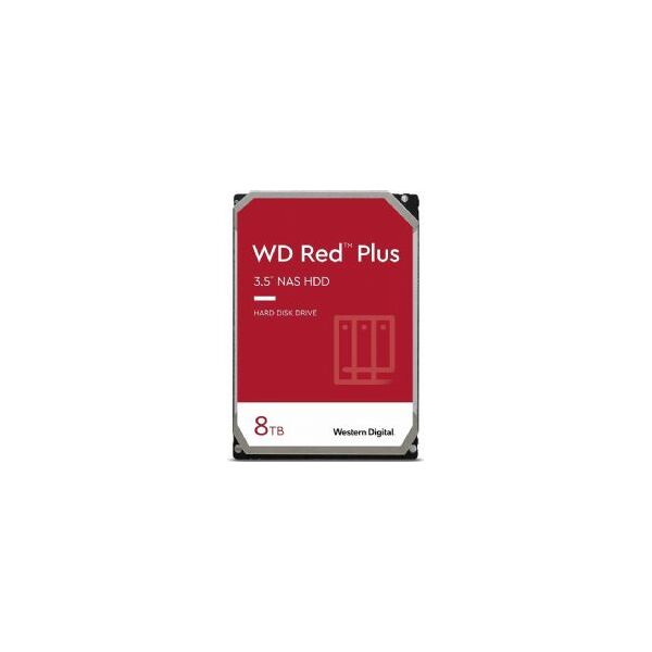 western digital red plus nas - 8tb - wd80efzz