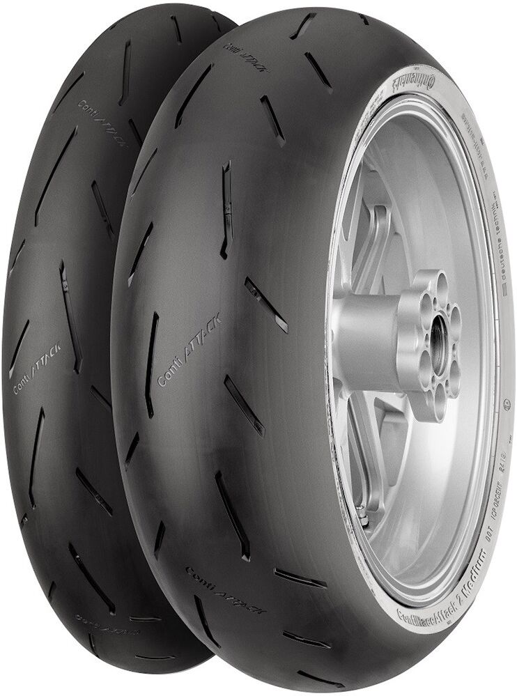 180/60 R17 75 W CONTINENTAL - ContiRaceAttack 2 pneumatici estivi