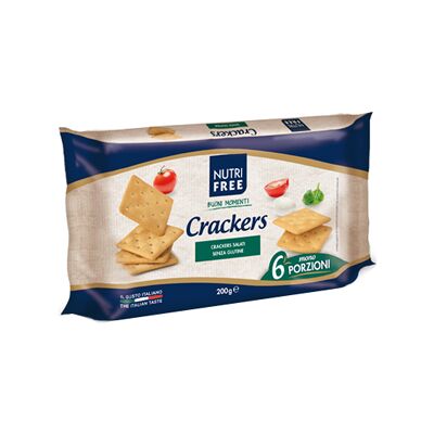 Nutrifree Crackers Senza Glutine - 6 Porzioni Nutrifree Crackers Senza Glutine - 6 Porzioni