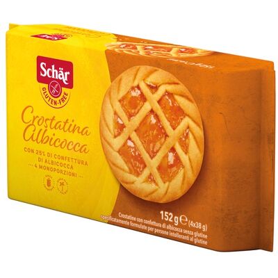 Crostatina di Dr. Schär con confettura di albicocca - Pasta Crostatina di Dr. Schär con confettura di albicocca - Pasta