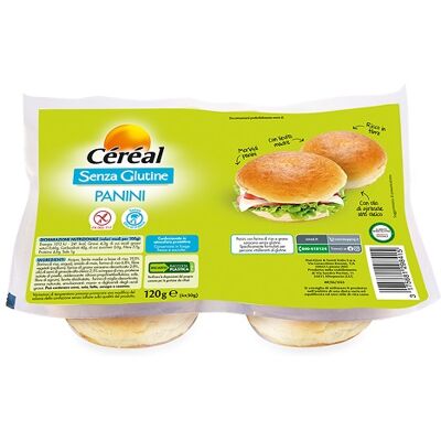 Nutrition & Sante' Italia Spa - Panini - Senza glutine - 120 g - Panini Nutrition & Sante' Italia Spa - Panini - Senza glutine - 120 g - Panini