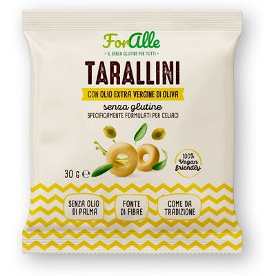RE FOOD Srl Foralle Tarallini - Olio d'oliva - 30g - Snack RE FOOD Srl Foralle Tarallini - Olio d'oliva - 30g - Snack