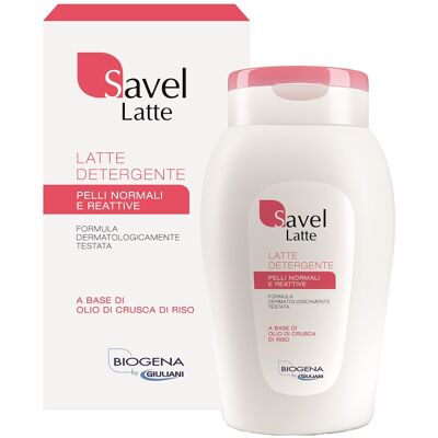Biogena Savel Latte - Detergente Viso per Pelli Sensibili - 200ml Biogena Savel Latte - Detergente Viso per Pelli Sensibili - 200ml