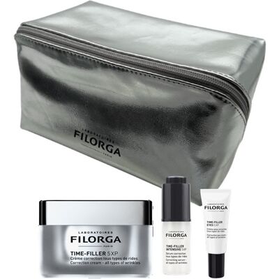 LABORATOIRES FILORGA C.ITALIA Filorga Xmas 2026 Coffret Anti Wrinkles Time Filler Intensive 5 Xp + Time Filler Mask +time Filler 5 Xp Correction Cream + Trousse LABORATOIRES FILORGA C.ITALIA Filorga Xmas 2026 Coffret Anti Wrinkles Time Filler Intensive 5 Xp + Time Filler Mask +time Filler 5 Xp Correction Cream + Trousse