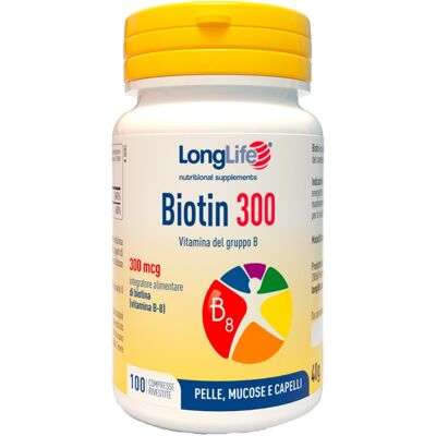 Phoenix Longlife Biotin 300 100 Compresse Rivestite Phoenix Longlife Biotin 300 100 Compresse Rivestite