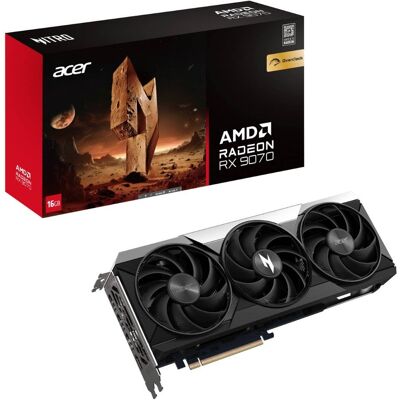 Acer Nitro Radeon™ Scheda video RX 9070 OC 16Go Acer Nitro Radeon™ Scheda video RX 9070 OC 16Go