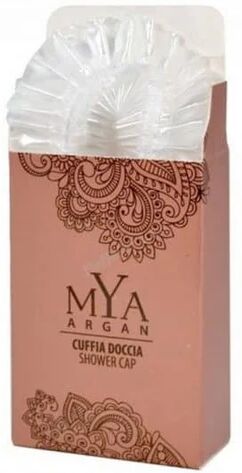 cuffia doccia in astuccio linea cortesia sydex mya argan 500 pezzi