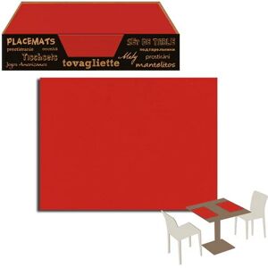 Tovaglietta 30x40 Airlaid Packservice Plus Color Rosso 1000 Pezzi