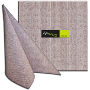 Tovaglioli 40x40 TNT Packservice Airwave Jill Multisoft Cacao 960 Pezzi