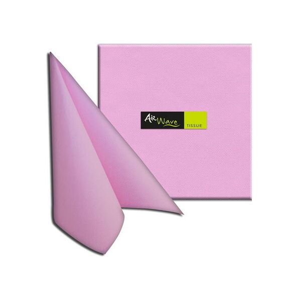 tovaglioli 40x40 tnt packservice airwave color tissue rosa 1200 pezzi