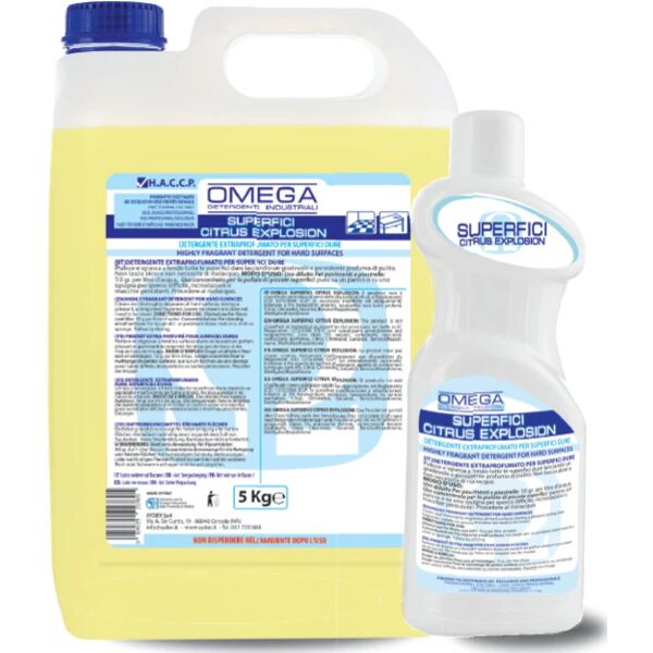 detergente profumato superfici sydex omega citrus explosion 1l x 12 pezzi