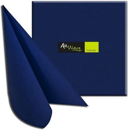 Tovaglioli 40x40 TNT Packservice Airwave Color Tissue Blue 1200 Pezzi