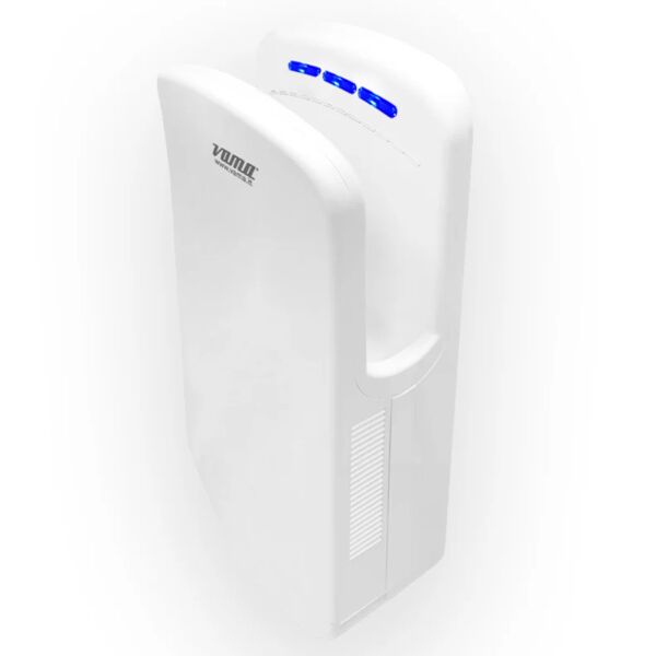 asciugamani elettrico con fotocellula vama x dry compact 1450w - abs bianco