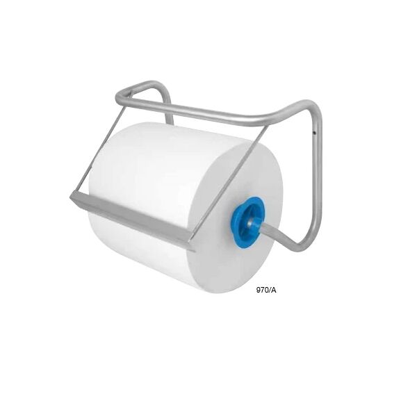 laminart dispenser carta asciugamani a muro in metallo bianco o acciaio inox - acciaio inox satinato
