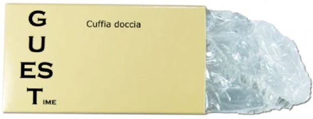 cuffia doccia in astuccio linea cortesia dolcos guestime 422 pezzi