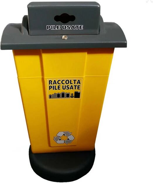 resinvetro contenitore raccolta pile usate 65lt bee green 1373