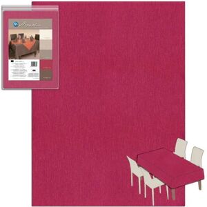 Tovaglia 150x200 in Poliestere Lavabile Packservice Monolin Bordeaux 10 Pezzi