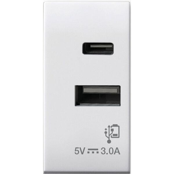 ave caricatore usb tipo a+c 3a domus 1m  441082usbac