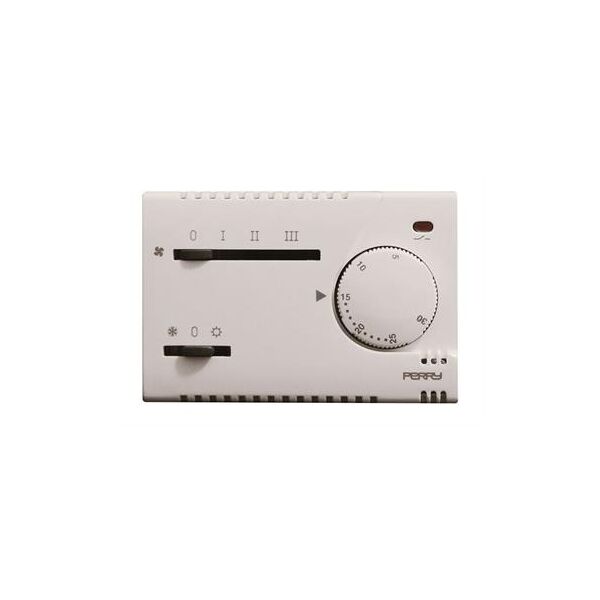 perry electric termostato elettronico incasso universale per fan-coil  1titef365/mc