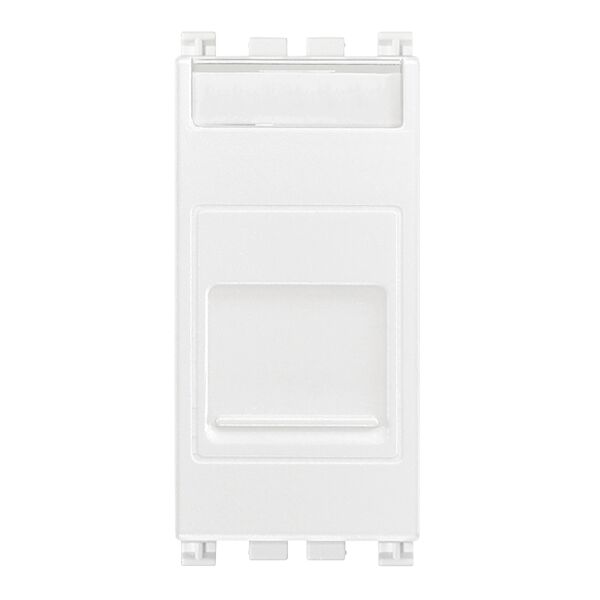 vimar adattatore portello rj45 keystone bianco  19337.c.b