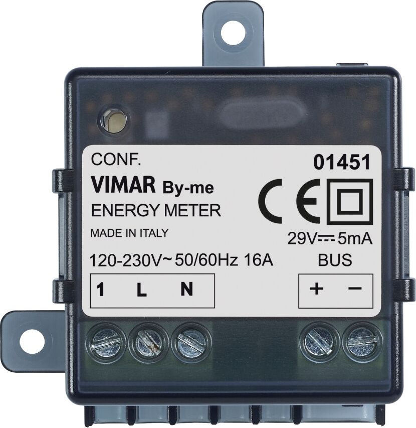 vimar misuratore energia con sensore corrente  01451