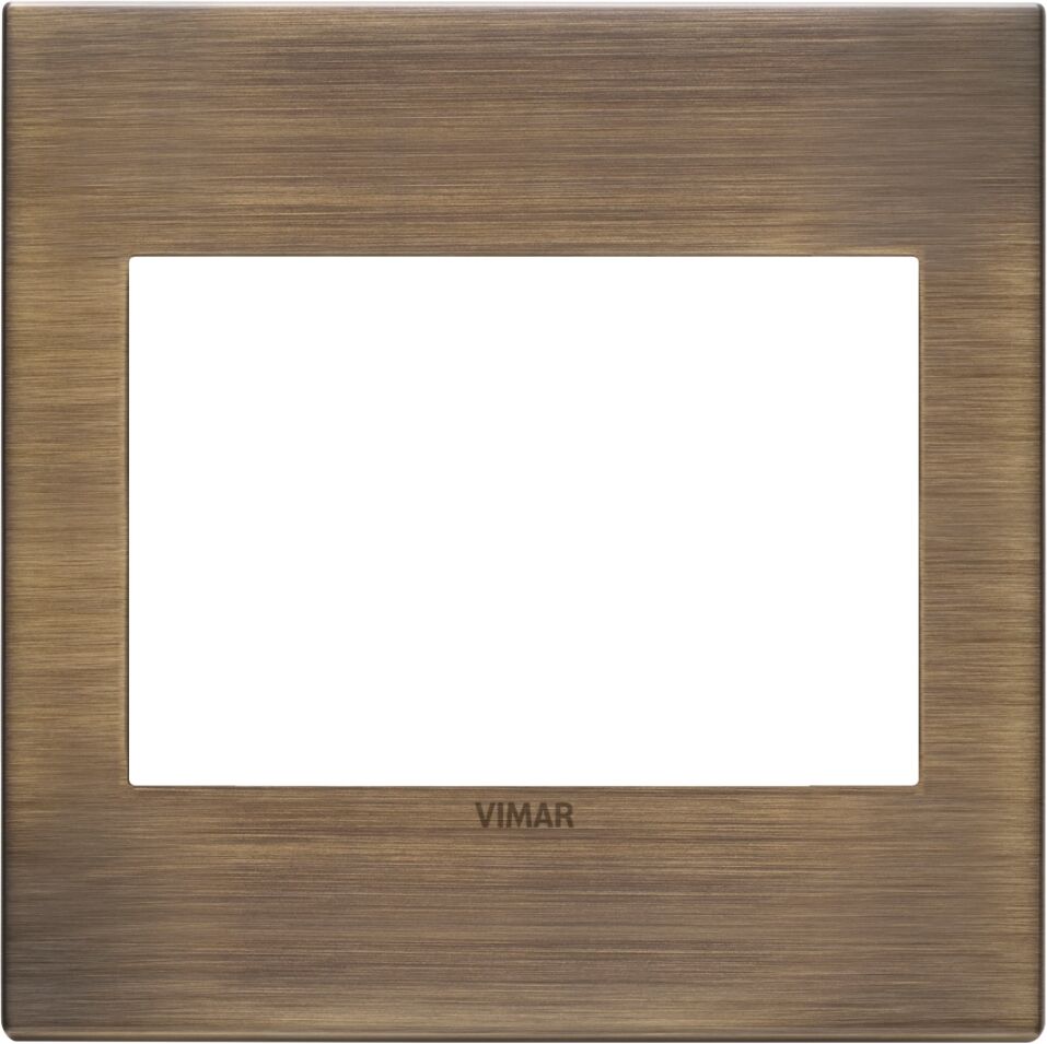 vimar placca 3m bs bronzo antico spazzolato  22648.87