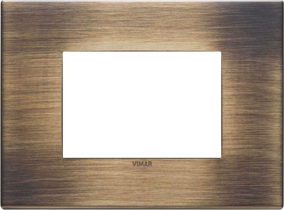 vimar placca 3m bronzo antico spazzolato  22653.87