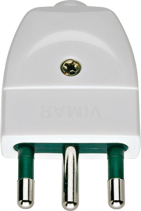 Vimar Spina 2P+T 16A S17 Assiale Bianco  00202.B