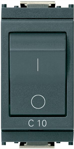 Vimar Interruttore Mt 1P+N C10 120-230V Grigio  16505.10