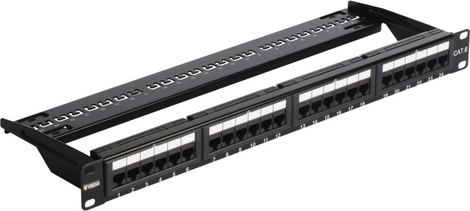 Vimar Pannello 24 Rj45 Cat6 Utp 1U  03024.6