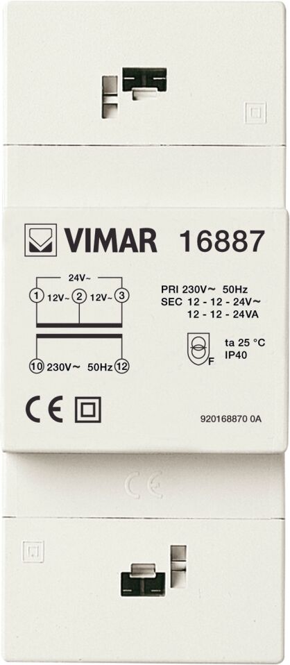 Vimar Trasformatore Sicurezza 230/12-24V  16887