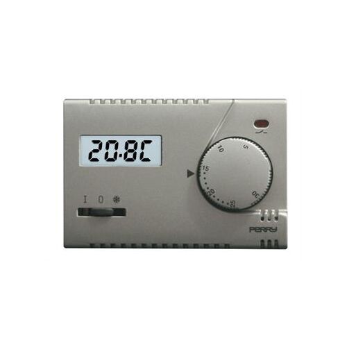 Perry Electric Termostato Elettronico Incasso Lcd On/Off/Ant 230V  1TITE312/MC