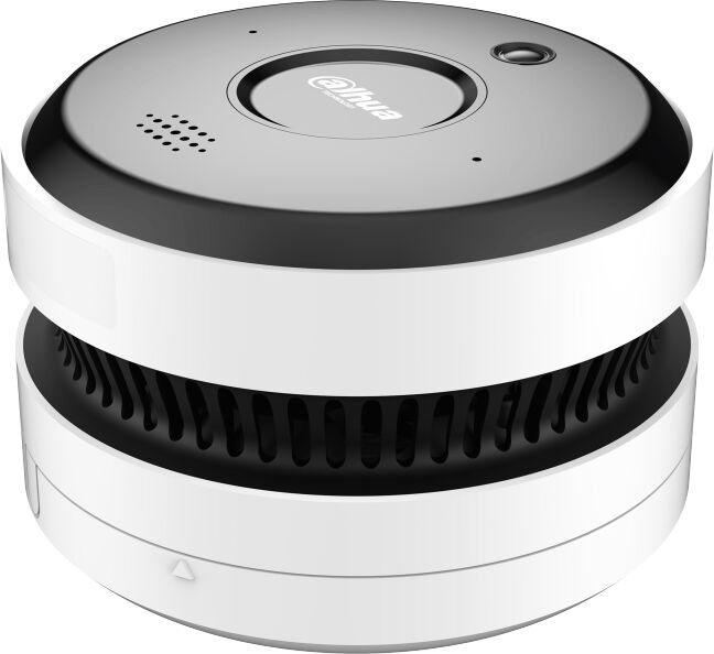 dahua telecamera ip ai con sensore fumo 5 mp 2 mm ir  hy-sav849hap-e