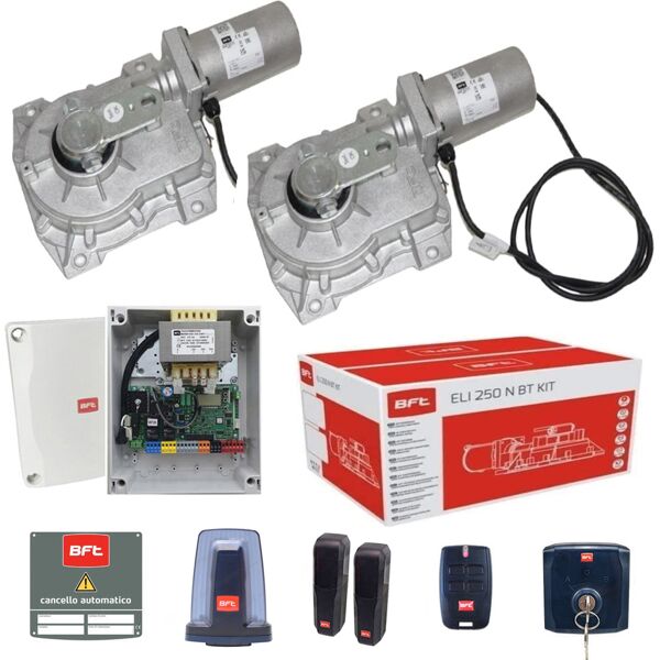 bft kit per cancelli a due battenti interrato  eli smart bt kit a40 r930154 00002 2613255